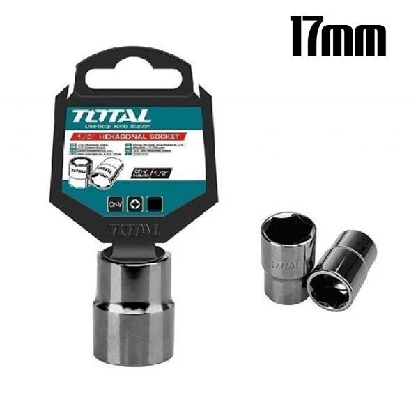 Gedora 1/2" 17mm, niklovana - TOTAL THTST12101