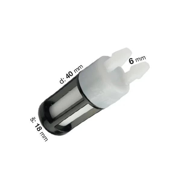 Filter goriva (dva izlaza) 2x6.0mm za ST BR500.550.600 - Swoed A061038