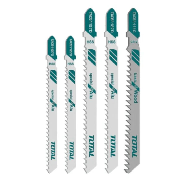Set listova za ubodnu testeru za drvo, metal i aluminujum - TOTAL TAC51051