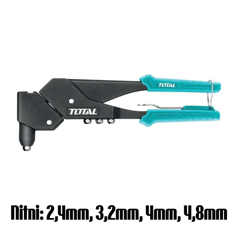 Klešta za nitne rotirajuća 360 stepeni 260mm - TOTAL THT32106