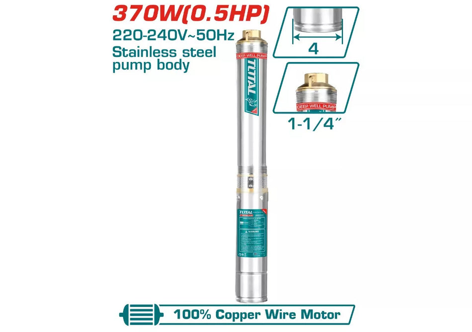 Dubinska bunarska pumpa 370W - TOTAL TWP53701
