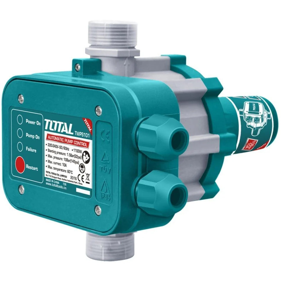 Automatski kontroler pumpe 1.5-10bar 1100W - TOTAL TWPS101