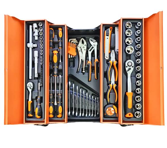 Prolinetech metalna kutija sa alatom 86-delna