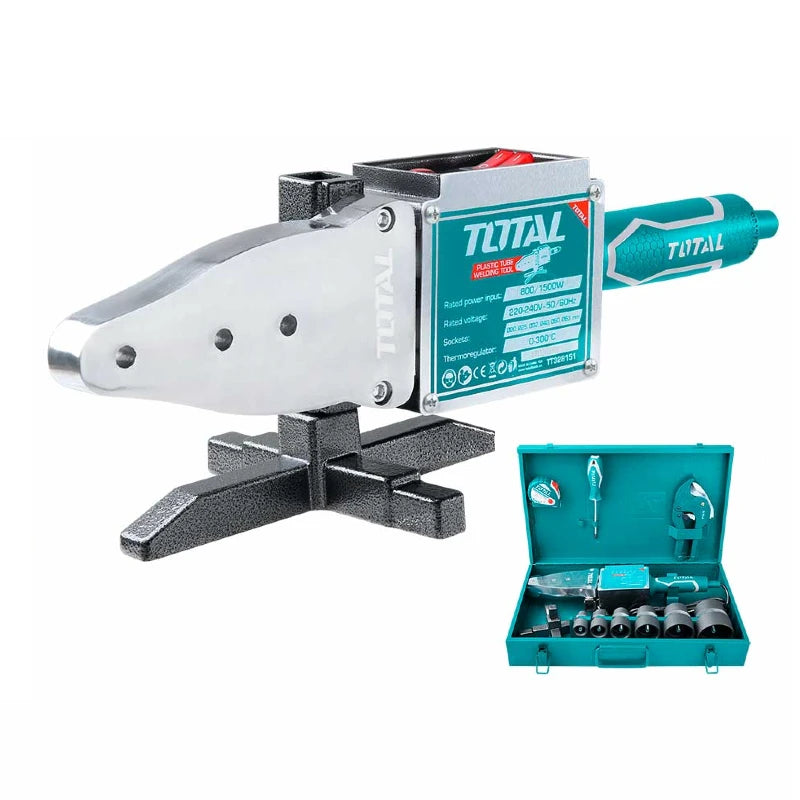 Alat za zavarivanje plastičnih cevi 800/1500W - TOTAL TT328151